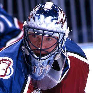 Patrick Roy, Colorado Avalanche  Colorado avalanche hockey, Colorado  avalanche, Hockey goalie